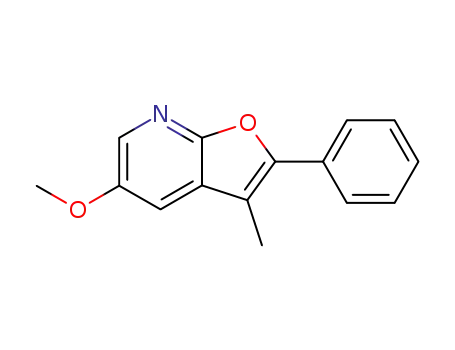 5-methoxy-3-methyl-2-phenylfuro[2,3-b]pyridine