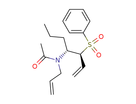 Acetamide,
N-[(1R,2S)-2-(phenylsulfonyl)-1-propyl-3-butenyl]-N-2-propenyl-
