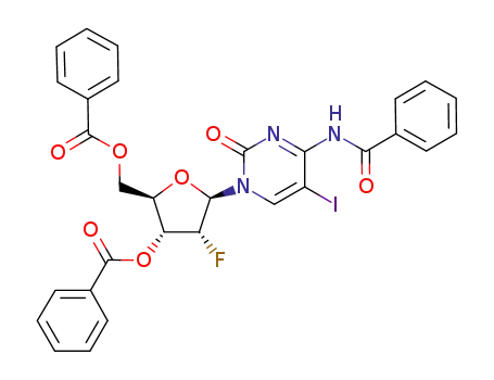 C<sub>30</sub>H<sub>23</sub>FIN<sub>3</sub>O<sub>7</sub>