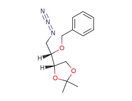 (2S,3S)-4-azido-3-benzyloxy-1,2-O-isopropylidene-1,2-butanediol