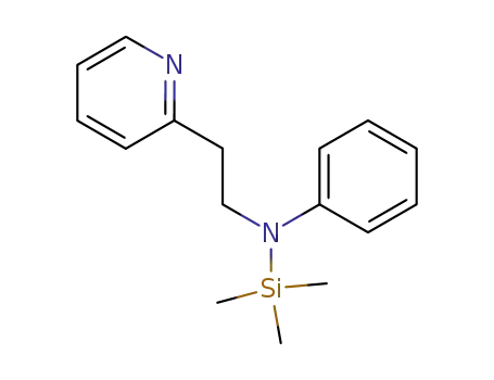 2-Pyridineethanamine, N-phenyl-N-(trimethylsilyl)-