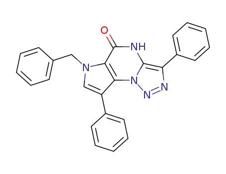 6-benzyl-3,8-diphenyl-4H-pyrrolo[2,3-e][1,2,3]triazolo[1,5-a]pyrimidin-5(6H)-one