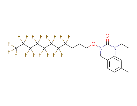Molecular Structure of 1228693-25-1 (C<sub>22</sub>H<sub>21</sub>F<sub>17</sub>N<sub>2</sub>O<sub>2</sub>)