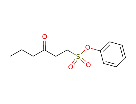 3-oxo-hexane-1-sulfonic acid phenyl ester