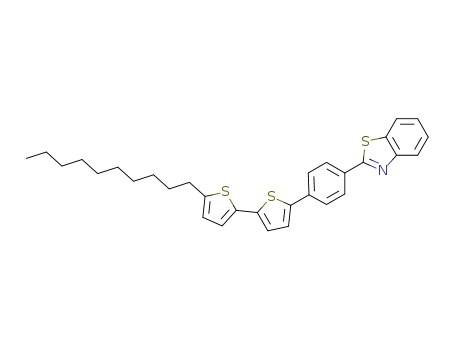 2-(4-(5-(5-decylthiophen2-yl)thiophen-2-yl)phenyl)benzo[d]thiazole