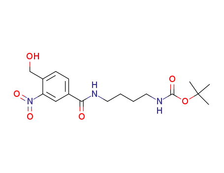 4-(4-BOC-aminobutylcarbamoyl)-2-nitrobenzylic alcohol