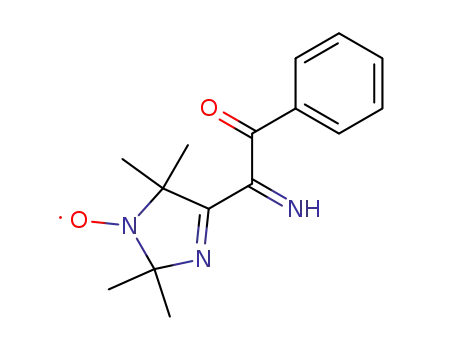 1H-Imidazol-1-yloxy,
2,5-dihydro-4-(1-imino-2-oxo-2-phenylethyl)-2,2,5,5-tetramethyl-