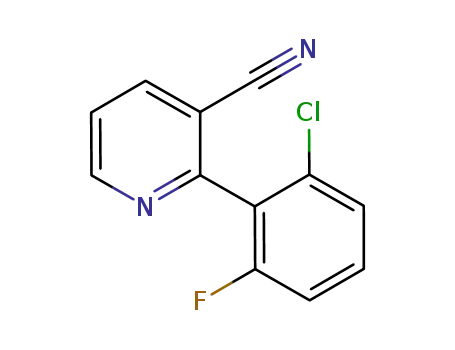 2-(2-Chloro-6-fluorophenyl)nicotinonitrile