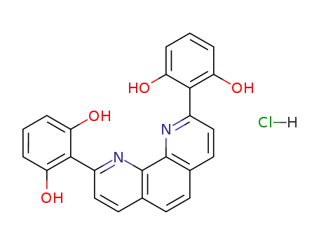 2,9-Bis(2',6'-dihydroxyphenyl)-1,10-phenanthroline hydrochloride