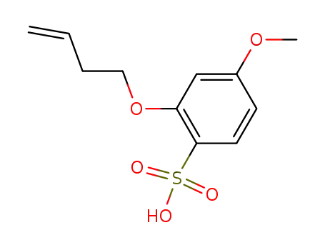 2-(but-3-enyloxy)-4-methoxybenzenesulfonic acid