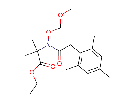 Alanine,
N-(methoxymethoxy)-2-methyl-N-[(2,4,6-trimethylphenyl)acetyl]-, ethyl
ester