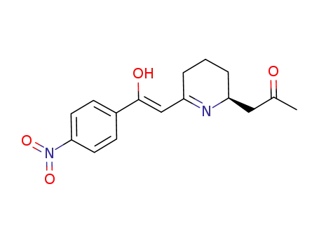 1-((S)-2,3,4,5-tetrahydro-6-((Z)-2-hydroxy-2-(4-nitrophenyl)vinyl)pyridin-2-yl)propan-2-one