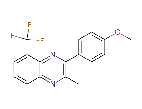 3-(4-methoxyphenyl)-2-methyl-5-(trifluoromethyl)quinoxaline