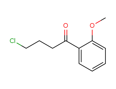 Molecular Structure of 40877-17-6 (4-CHLORO-1-(2-METHOXYPHENYL)-1-OXOBUTANE)