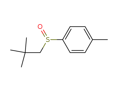 Molecular Structure of 21066-63-7 ((R)-neopentyl p-tolyl sulfoxide)