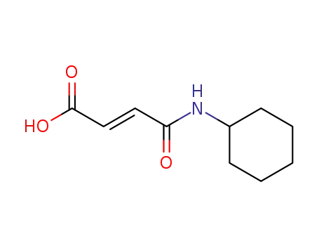 2-Butenoic acid, 4-(cyclohexylamino)-4-oxo-, (E)-
