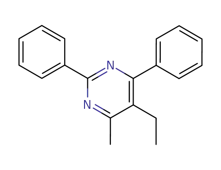 Pyrimidine, 5-ethyl-4-methyl-2,6-diphenyl-
