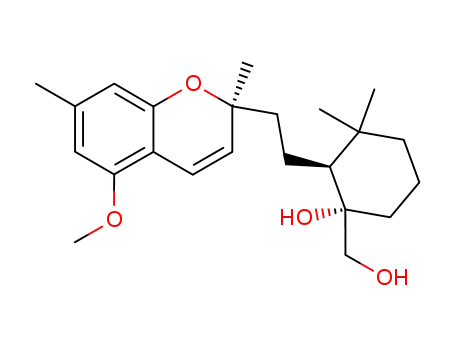 (1S,2S)-1-hydroxymethyl-2-[(2S)-2-(5-methoxy-2,7-dimethyl-2H-chromen-2-yl)ethyl]-3,3-dimethylcyclohexanol
