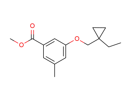 methyl 3-(1-ethylcyclopropyl)methoxy-5-methylbenzoate