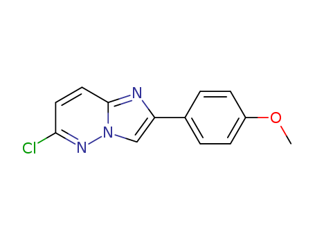 6-CHLORO-2-(4-METHOXY-PHENYL)-IMIDAZO[1,2-B]PYRIDAZINE