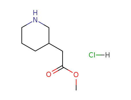 (S)-3-piperidine acetate methyl ester HCl