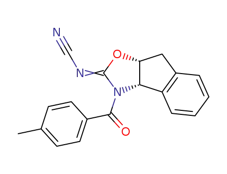 [(3aS,8aR)-3-(4-methylbenzoyl)-3,3a,8,8a-tetrahydro-2H-indenol[1,2-d][1,3]oxazol-2-ylidene]cyanamide