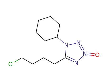 1-cyclohexyl-5-(4-chlorobutyl)tetrazole-3-oxide