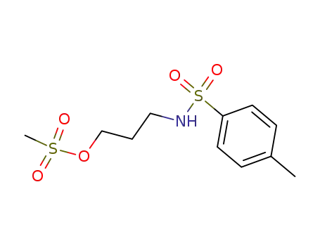 Molecular Structure of 444119-31-7 (4-methyl-N-{3-[(methylsulfonyl)oxy]propyl}benzenesulfonamide)