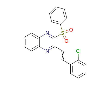 3-[2-(2-chlorophenyl)vinyl]-2-quinoxalinyl phenyl sulfone