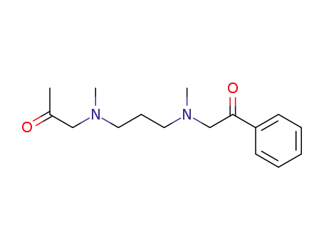 1-(methyl-{3-[methyl-(2-oxo-2-phenylethyl)amino]propyl}amino)propan-2-one