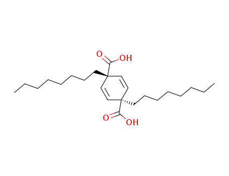 trans-1,4-dioctylcyclohexa-2,5-diene-1,4-dicarboxylic acid