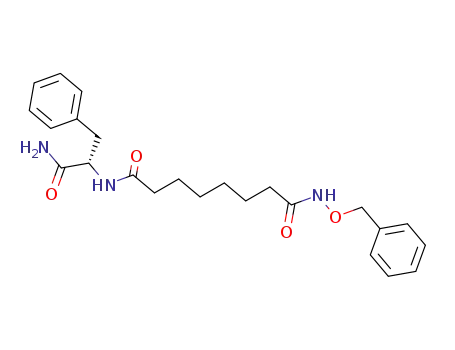 (S)-octanedioic acid benzyloxy-amide (1-carbamoyl-2-phenyl-ethyl)amide