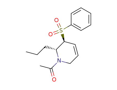 (2R,3S)-1-acetyl-3-(phenylsulfonyl)-2-propyl-1,2,3,6-tetrahydropyridine