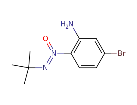 5-bromo-2-(tert-butyl-NNO-azoxy)aniline