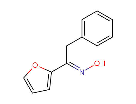 Ethanone, 1-(2-furanyl)-2-phenyl-, oxime, (E)-