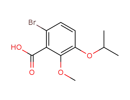 6-bromo-3-isopropoxy-2-methoxybenzoic acid
