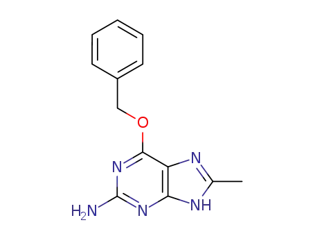 1H-Purin-2-amine, 8-methyl-6-(phenylmethoxy)-