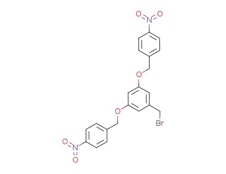 4,4'-(5-(bromomethyl)-1,3-phenylene)bis(oxy)bis(methylene)bis(nitrobenzene)