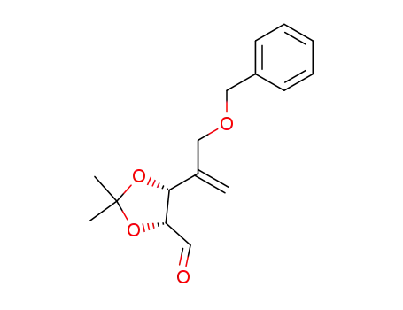 (4R,5R)-5-(1-Benzyloxymethyl-vinyl)-2,2-dimethyl-[1,3]dioxolane-4-carbaldehyde