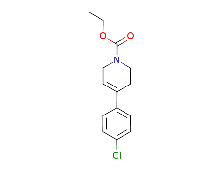 1(2H)-Pyridinecarboxylic acid, 4-(4-chlorophenyl)-3,6-dihydro-, ethyl
ester