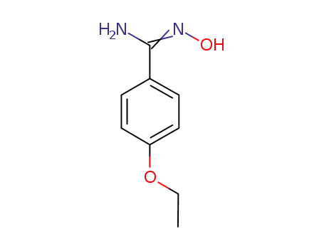 Molecular Structure of 49773-26-4 (4-ETHOXY-N-HYDROXY-BENZAMIDINE)