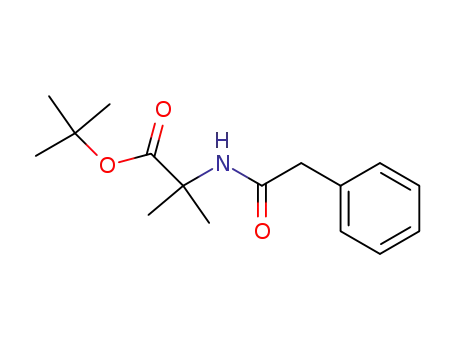 Alanine, 2-methyl-N-(phenylacetyl)-, 1,1-dimethylethyl ester