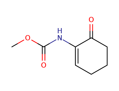 Molecular Structure of 172686-91-8 (Carbamic acid, (6-oxo-1-cyclohexen-1-yl)-, methyl ester)