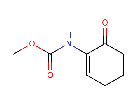 Molecular Structure of 172686-91-8 (Carbamic acid, (6-oxo-1-cyclohexen-1-yl)-, methyl ester)