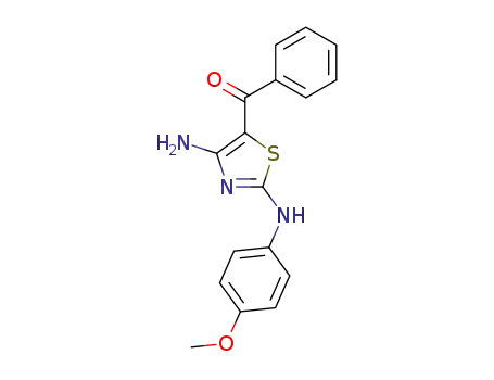 (2-(4-methoxyphenylamino)-4-aminothiazol-5-yl)(phenyl)methanone