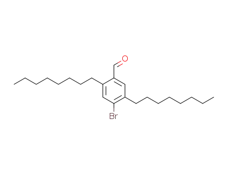 Benzaldehyde, 4-bromo-2,5-dioctyl-
