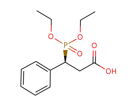 (S)-3-(diethoxyphosphoryl)-3-phenylpropanoic acid