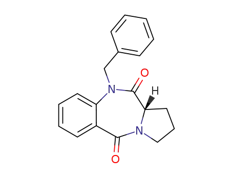 (11aS)-10-benzyl-2,3-dihydro-1H-pyrrolo[2,1-c][1,4]benzodiazepine-5,11-(10H,11aH)-dione