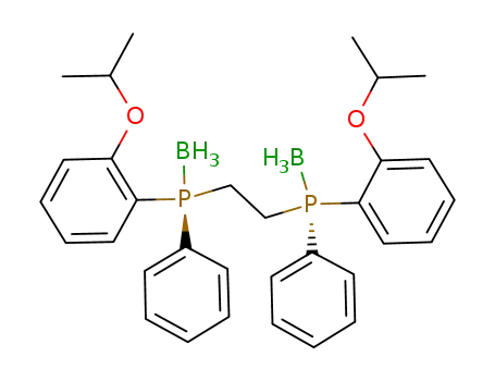 (1R,1'R)- ethane-1,2-diylbis((2-isopropoxyphenyl)(phenyl)phosphine borane)