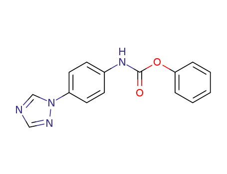 phenyl 4-(1H-1,2,4-triazol-1-yl)phenylcarbamate